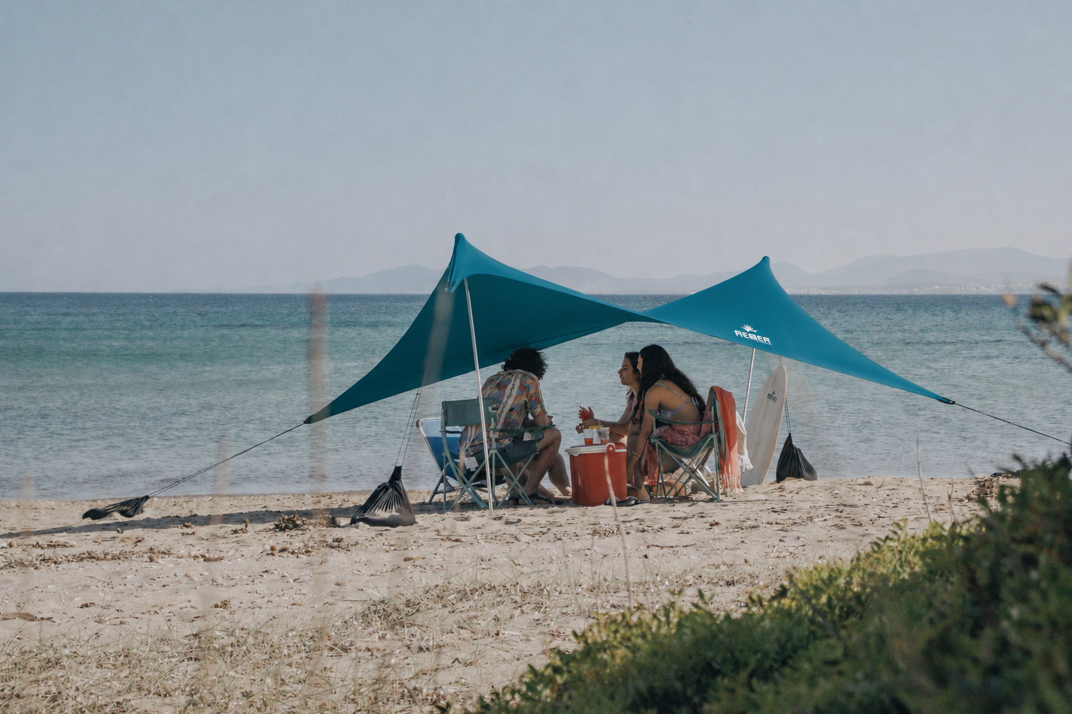 AETHER PIONEER 3X2 Petrol Blue Beach Tent