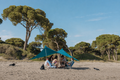 AETHER PIONEER 3X2 Petrol Blue Beach Tent