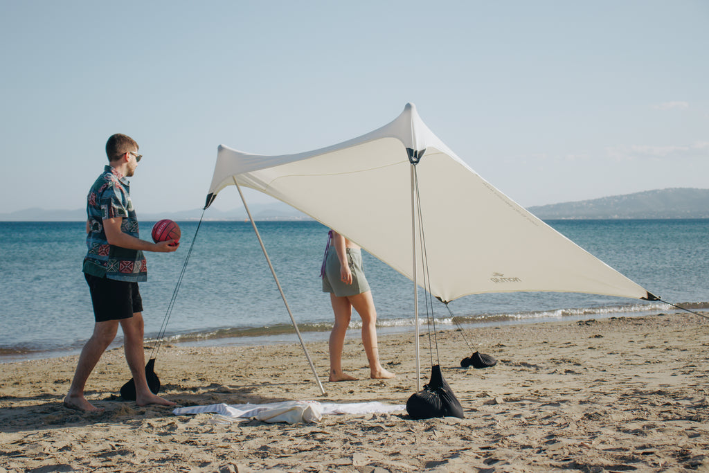 AETHER EXPLORER 2X2 Mykonian White Beach Tent
