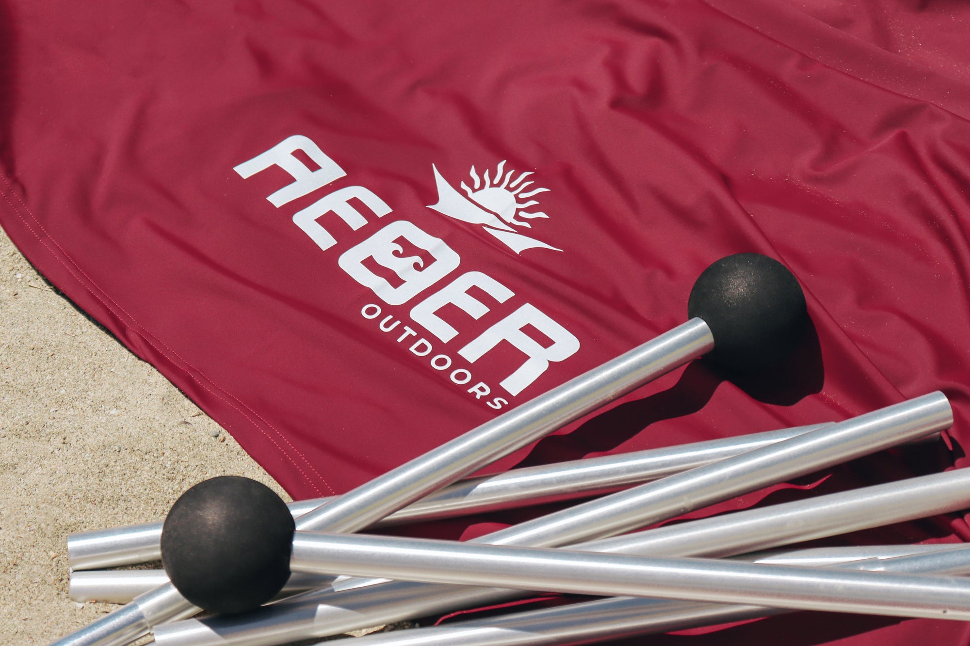 AETHER EXPLORER 2X2 Limnos Burgundy Beach Tent