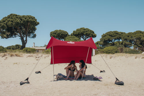 AETHER EXPLORER 2X2 Limnos Burgundy Beach Tent