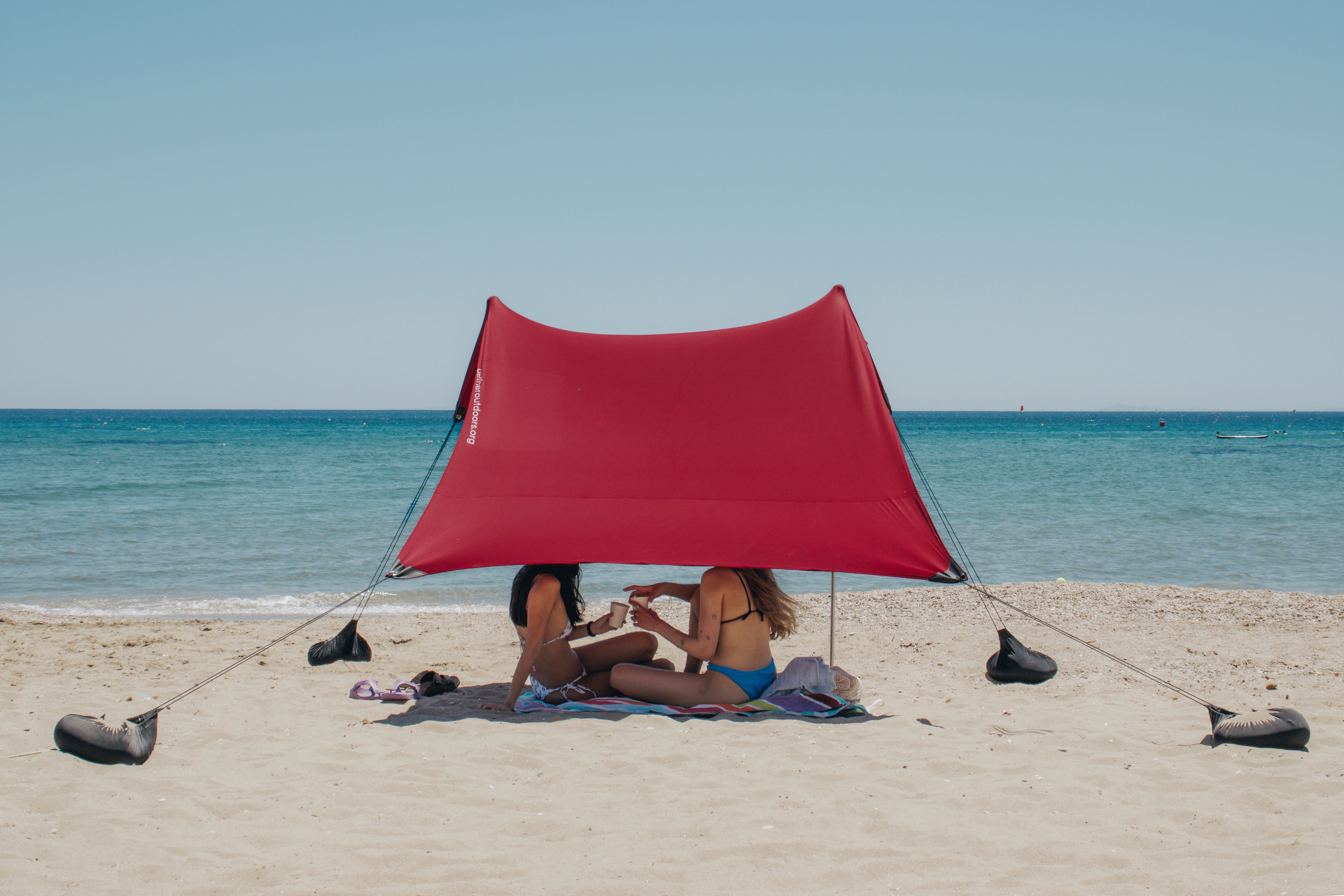 AETHER EXPLORER 2X2 Limnos Burgundy Beach Tent