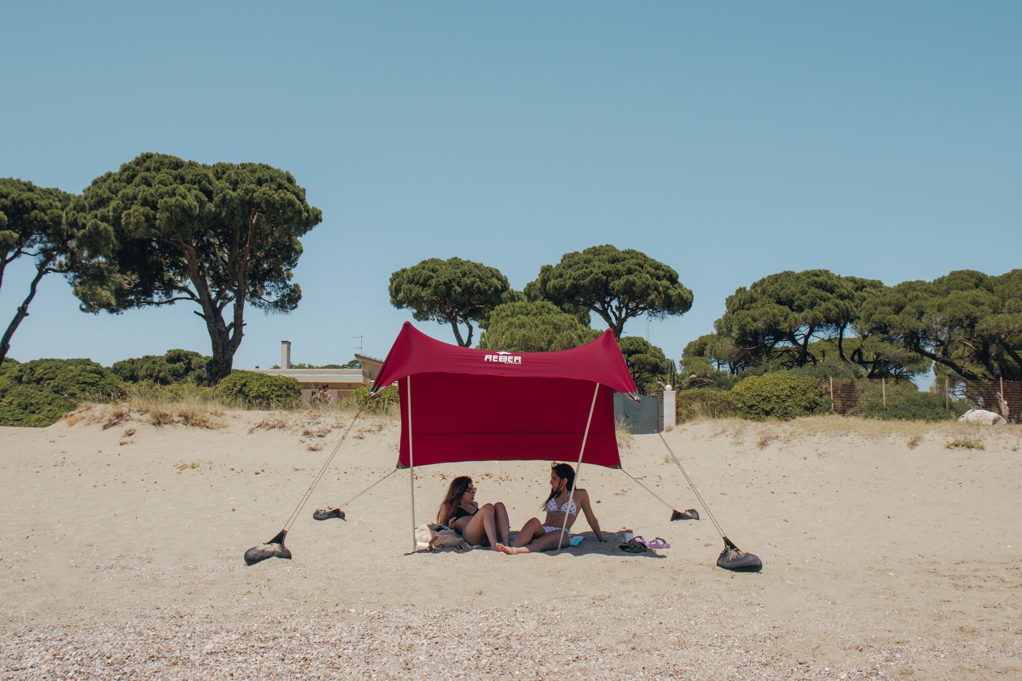 AETHER EXPLORER 2X2 Limnos Burgundy Beach Tent
