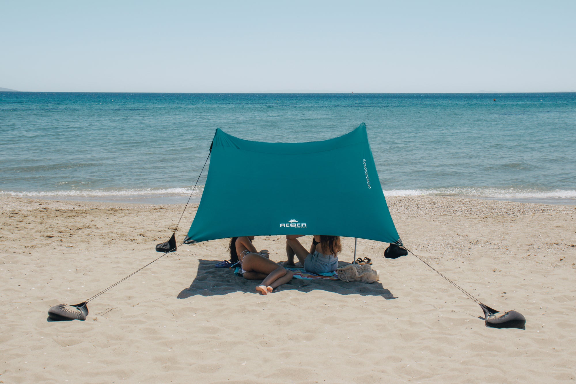 AETHER EXPLORER 2X2 Petrol Blue Beach Tent