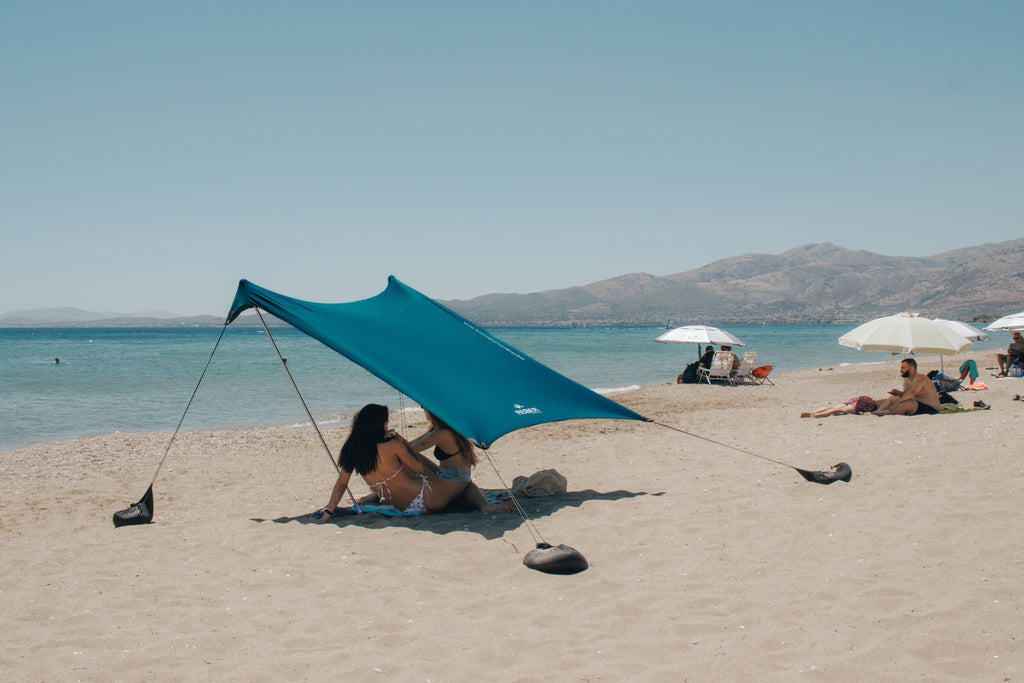AETHER EXPLORER 2X2 Petrol Blue Beach Tent