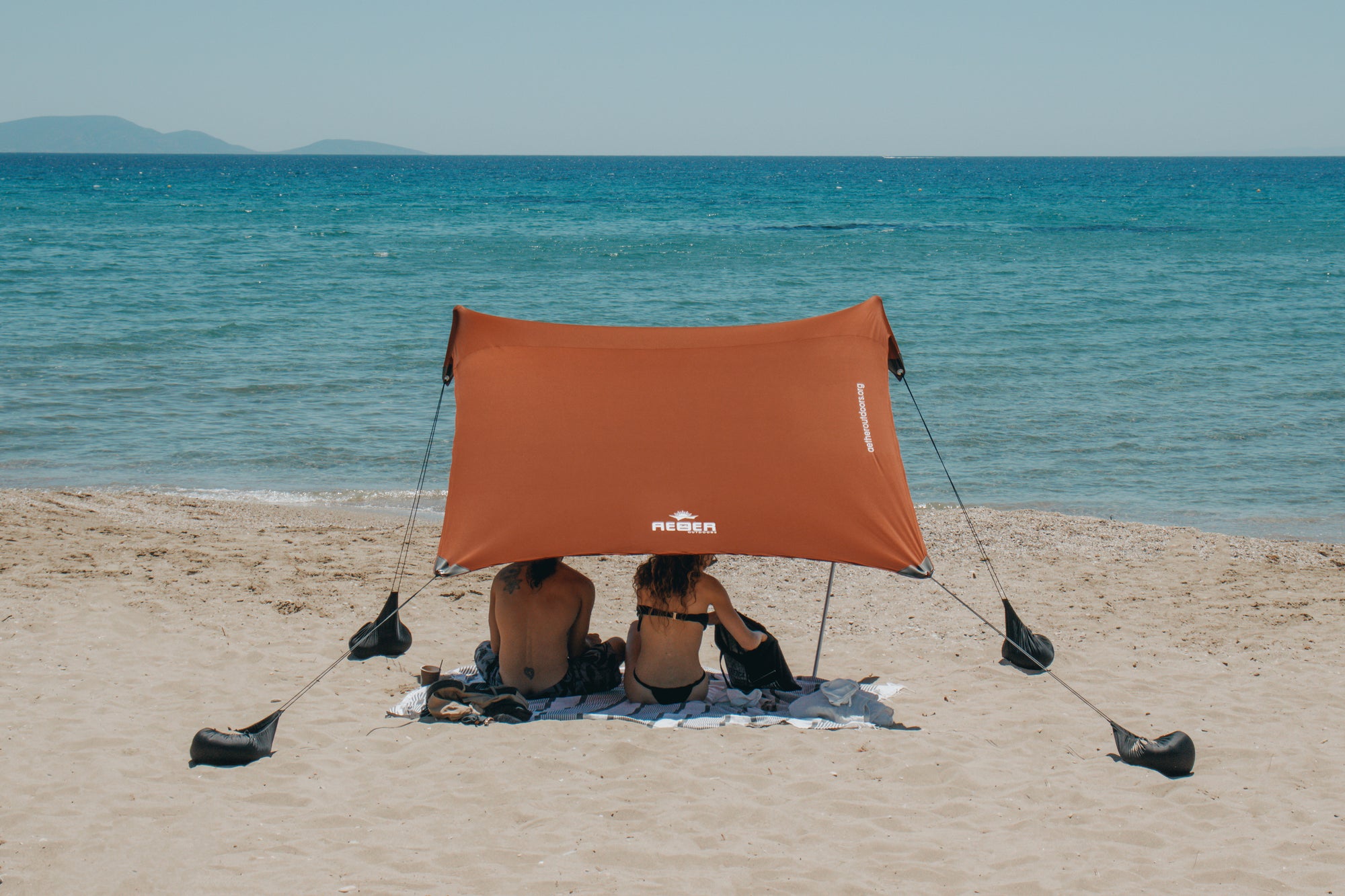 AETHER EXPLORER 2X2 Sifnos Terracotta Beach Tent