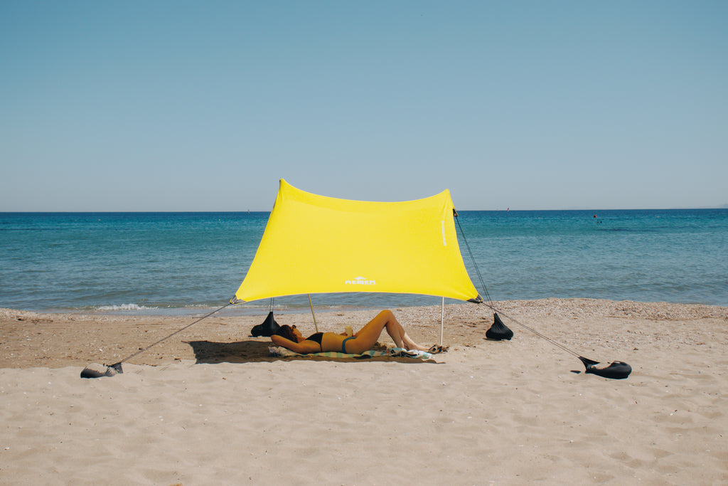 AETHER EXPLORER 2X2 Sunny Yellow Beach Tent