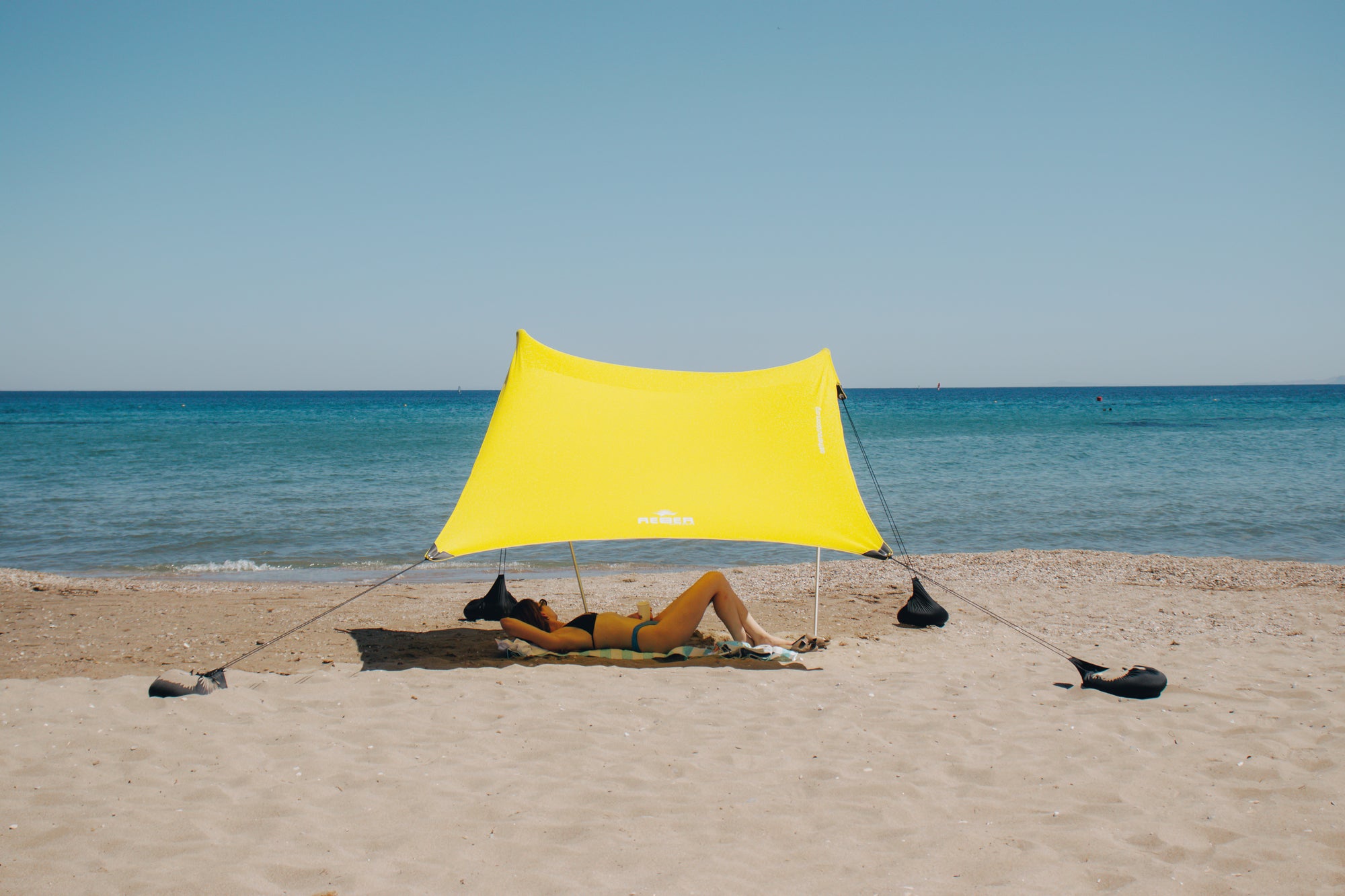 AETHER EXPLORER 2X2 Sunny Yellow Beach Tent