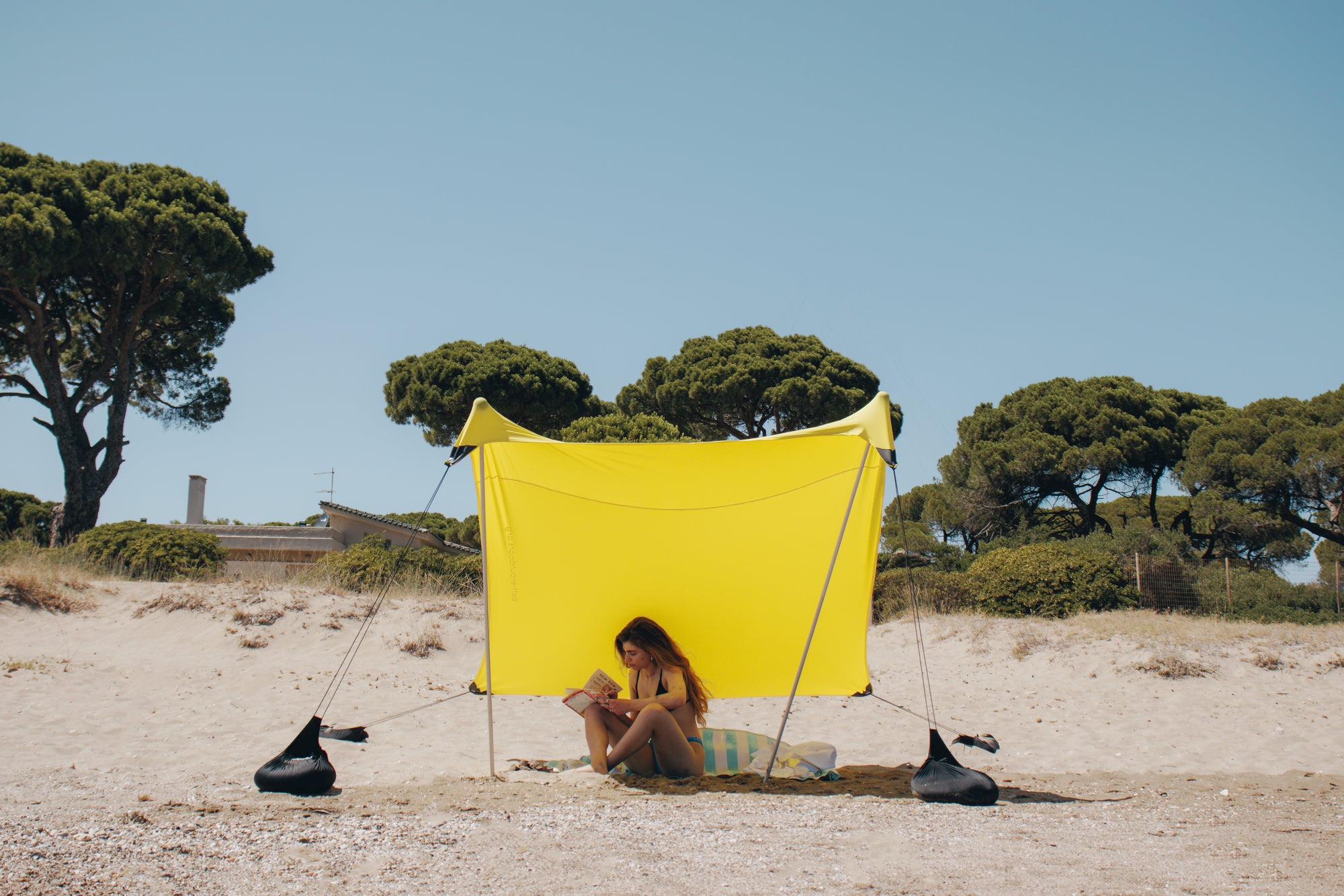 AETHER EXPLORER 2X2 Sunny Yellow Beach Tent